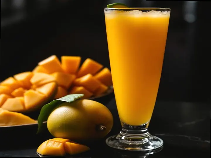 Kpelle Mango Smoothie — The finished dish