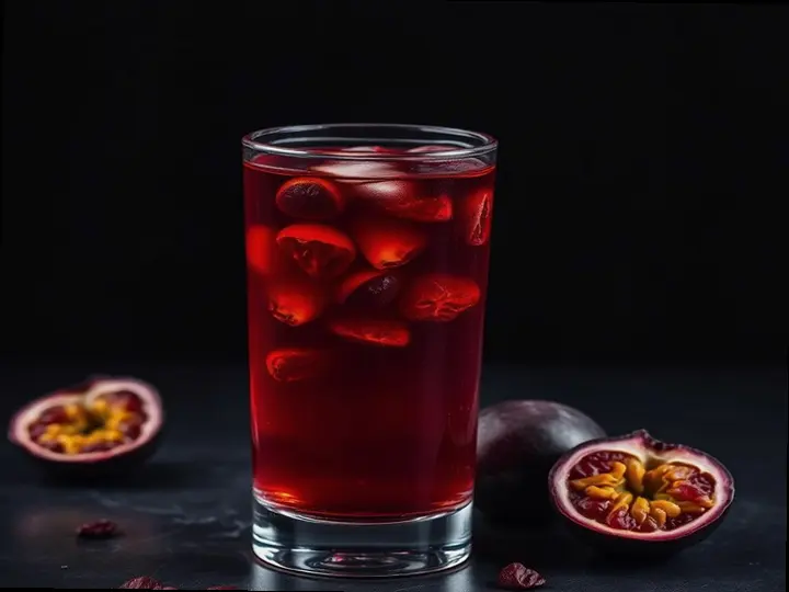 Tuareg Passion fruit Pressed Juice — The finished dish