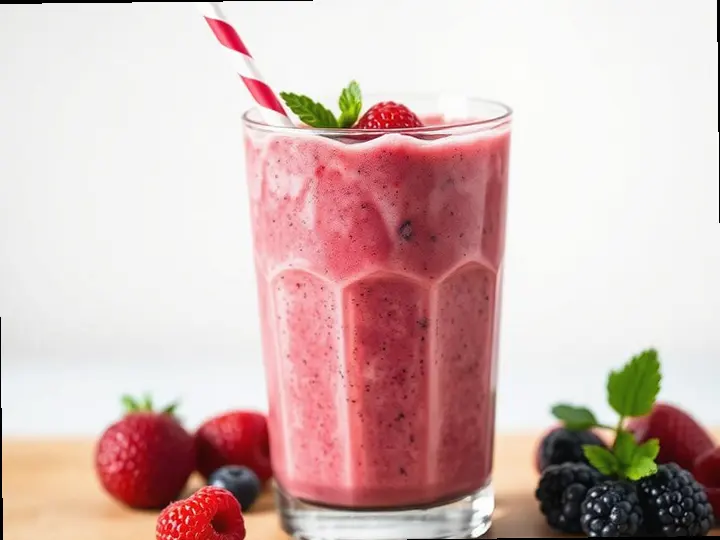 Iban Jackfruit Smoothie — The finished dish