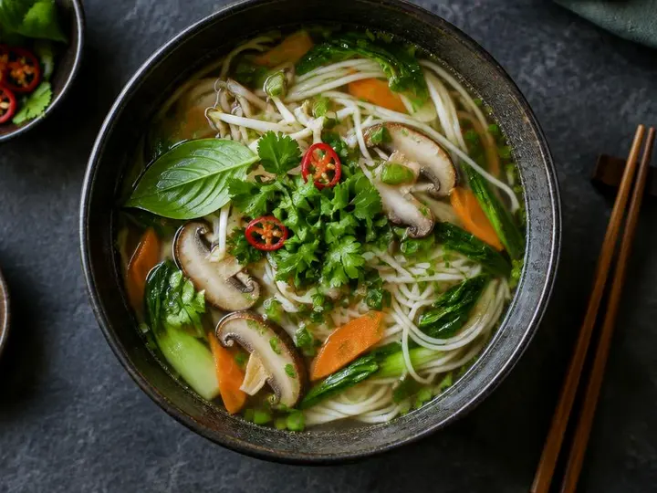 Kusksu Broad Bean Soup — The finished dish
