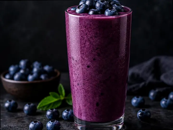 Maltese Sour Cherry Smoothie — The finished dish