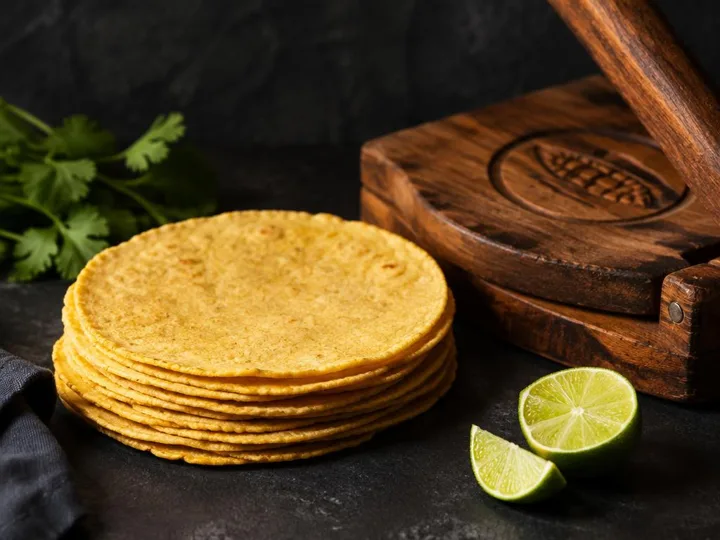 Classic Corn Tortillas — The finished dish
