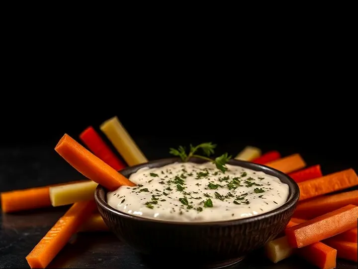 Jicama & Chilli Lime Sticks — The finished dish