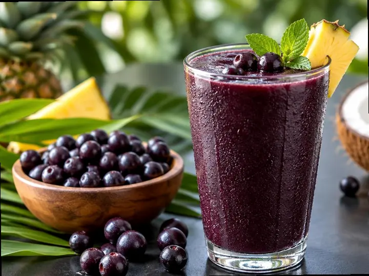 Nahua Acai Cooler — The finished dish