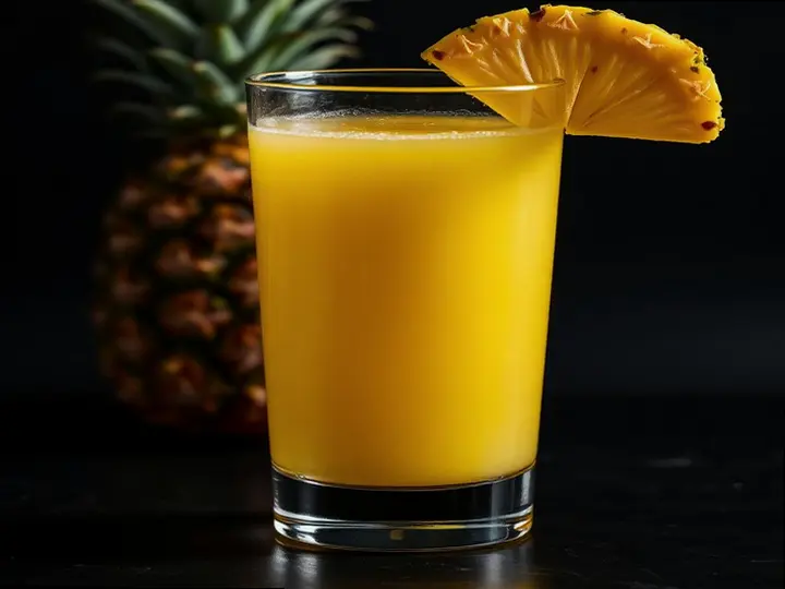 Chuukese Pineapple Herb Spritz — The finished dish