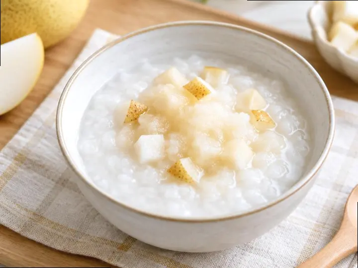 Fruity Congee (Khalkha style) — The finished dish