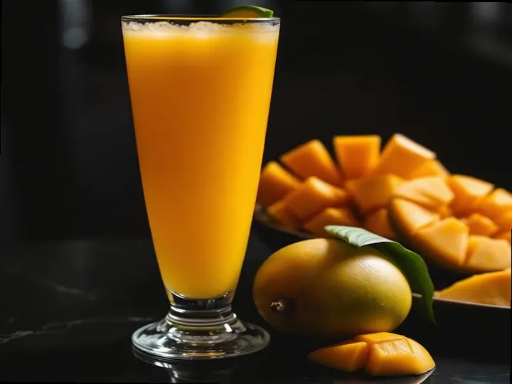 Sahrawi Mango Herb Spritz — The finished dish