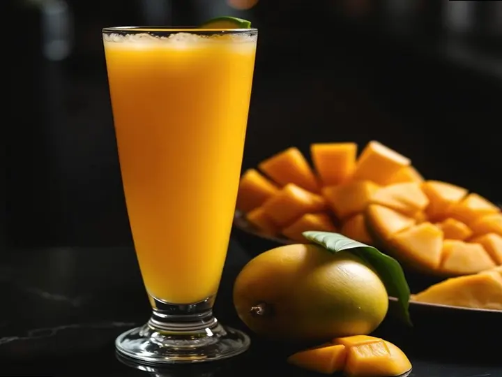 Herero Mango Infusion — The finished dish