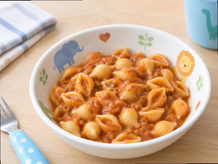 Hidden Veg Tomato Pasta (Dutch style) — The finished dish