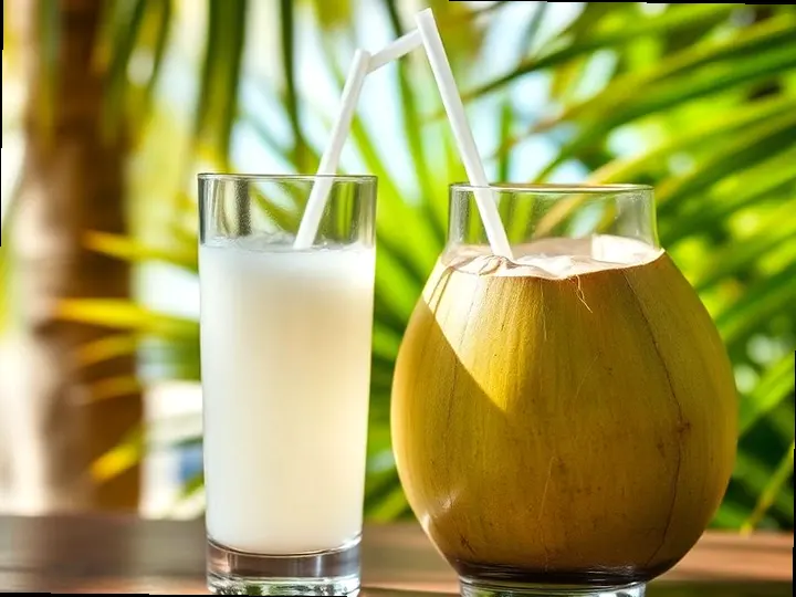 Kanak Coconut & Lime Smoothie — The finished dish
