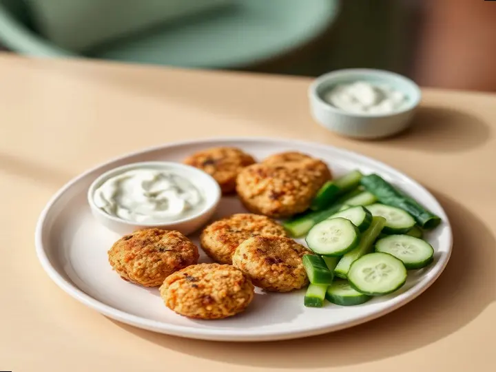 Chicken & Quinoa Nuggets (Miskito style) — The finished dish