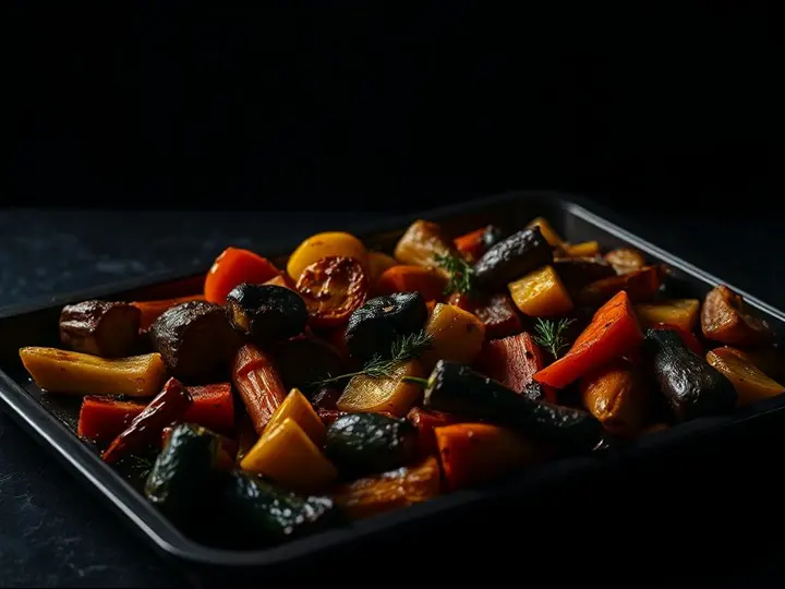 Baked Cod with Root Mash — The finished dish