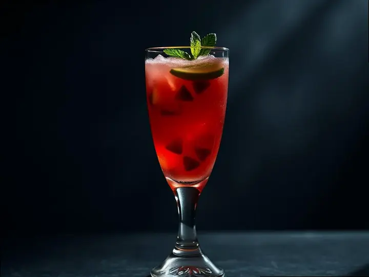 Highlander Watermelon Cooler — The finished dish