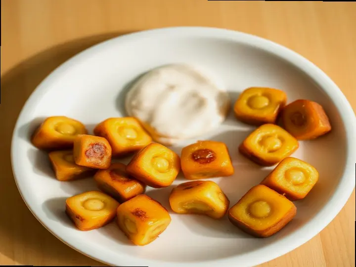 Little Sago Bites (Motu style) — The finished dish