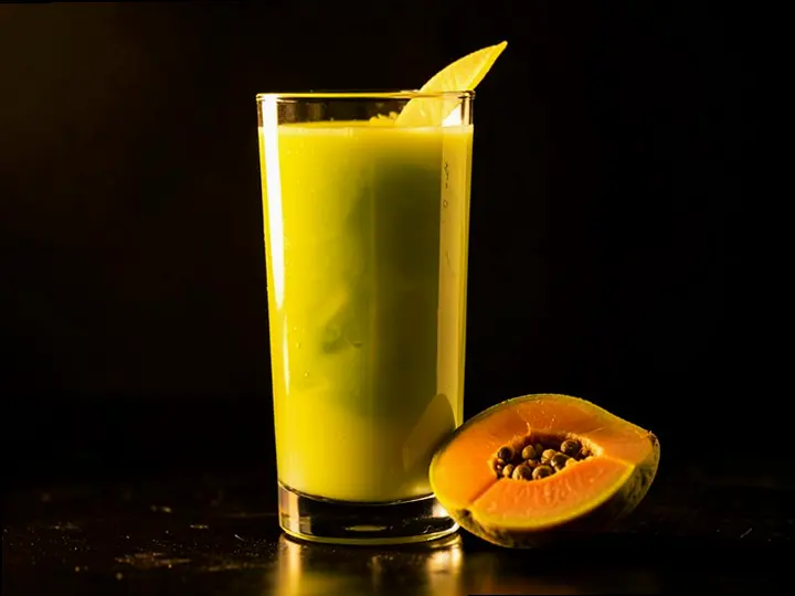 Guarani Papaya & Lime Tonic — The finished dish
