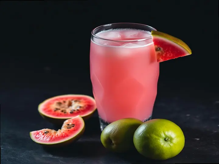 Aymara Guava Tonic — The finished dish