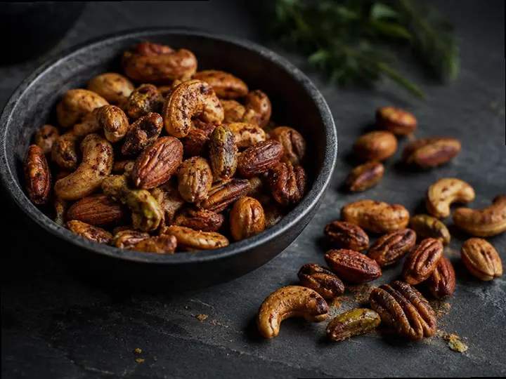 Cancha Toasted Corn — The finished dish