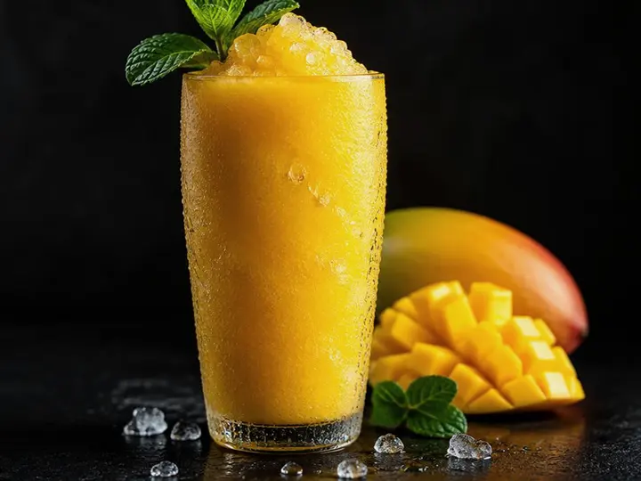 Moche Cactus Pear Slushie — The finished dish