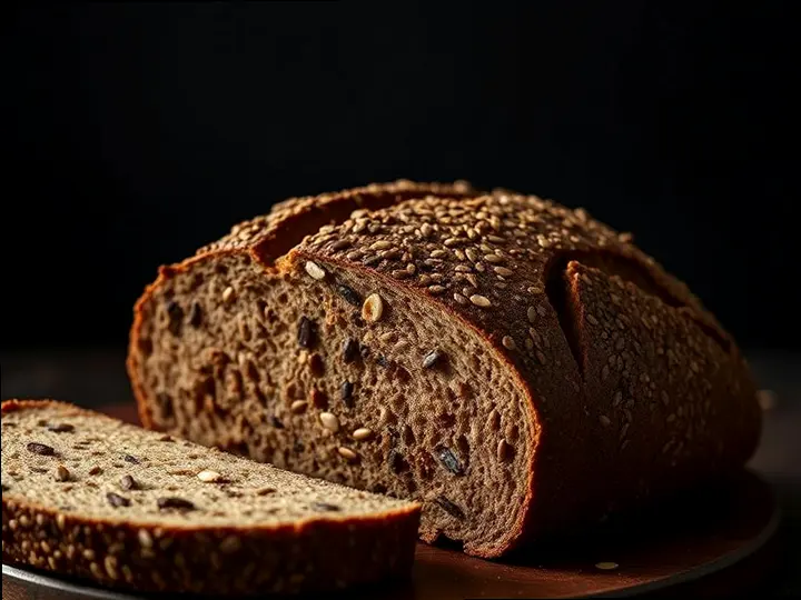 Buckwheat & Flax Loaf — The finished dish