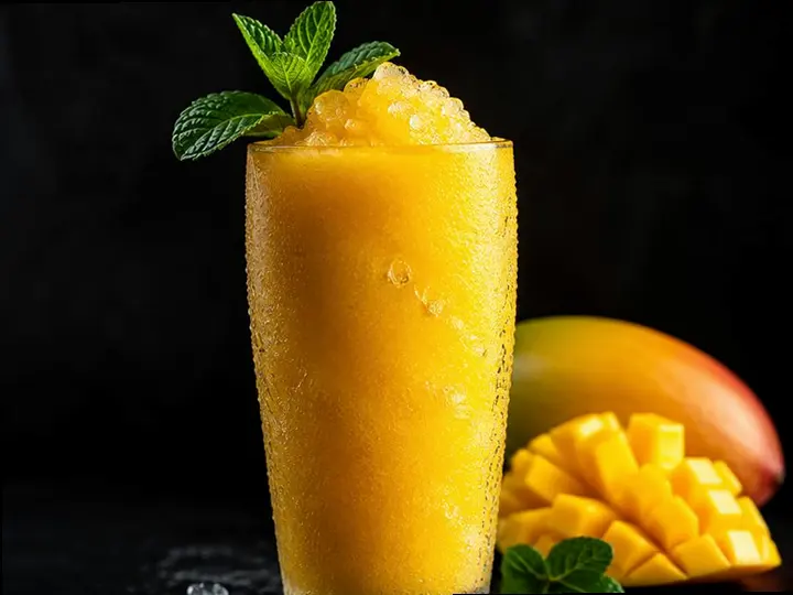 Polish Apple & Mint Slushie — The finished dish
