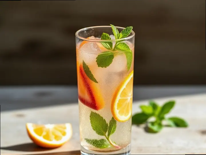 Azorean Elderflower Cooler — The finished dish