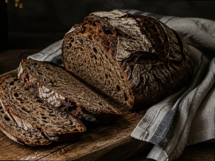 Broa Corn & Rye Loaf — The finished dish