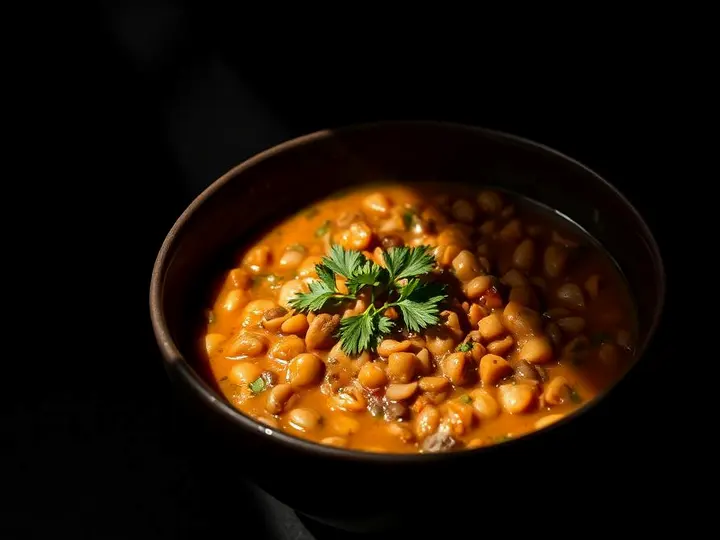 Ciorba de Legume — The finished dish