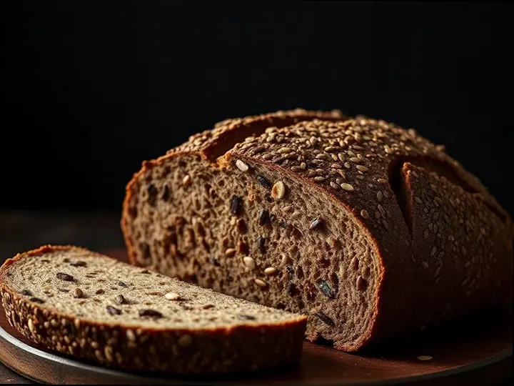 Borodinsky Rye with Coriander — The finished dish