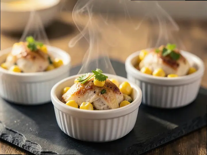 Tuna & Sweetcorn Rice Cups (Samoan style) — The finished dish