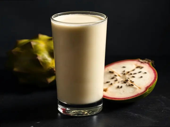Somali Soursop Pressed Juice — The finished dish