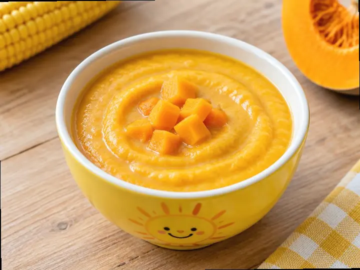 Sunshine Pumpkin Porridge (Cape Malay style) — The finished dish