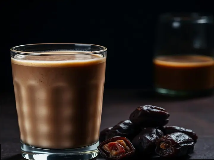 Nubian Date & Lime Smoothie — The finished dish