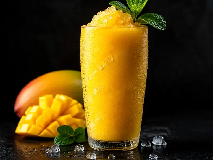 Tibetan Mangosteen Slushie — The finished dish
