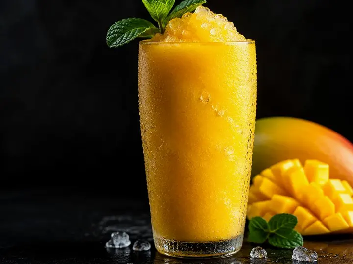 Indo-Trinidadian Camu Camu Slushie — The finished dish