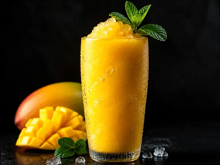Laz Pear & Ginger Slushie — The finished dish
