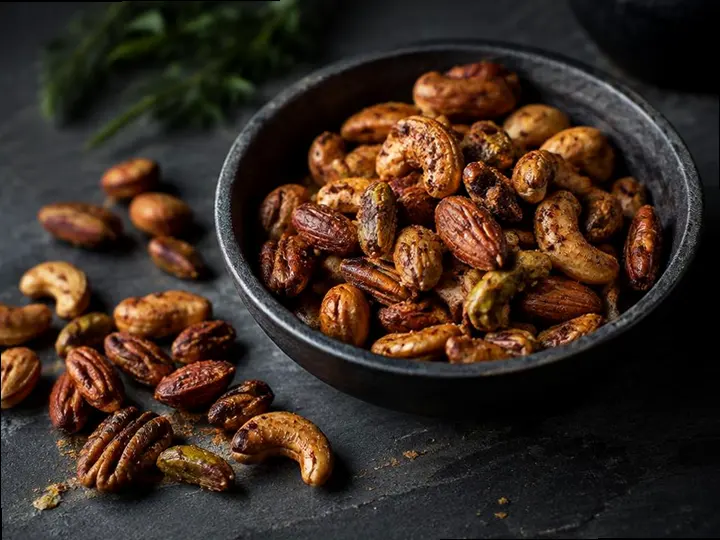 Leblebi Roasted Chickpeas — The finished dish