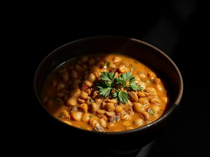Mercimek Corbasi — The finished dish