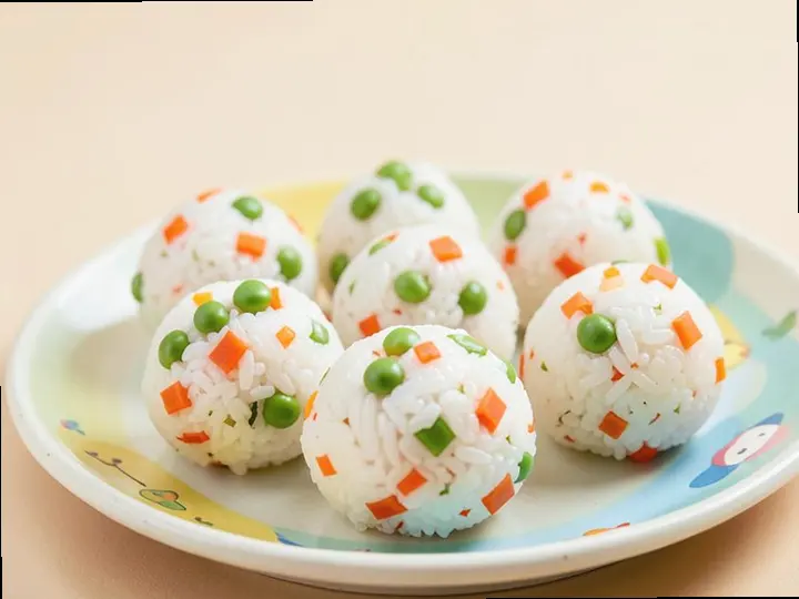 Mini Veggie Rice Balls (Turkish style) — The finished dish