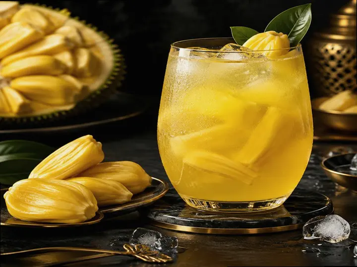 Turkish Jackfruit Tonic — The finished dish