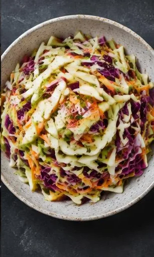 Armagh Apple & Cabbage Slaw — The finished dish