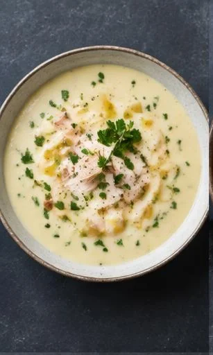 Cullen Skink Light — The finished dish