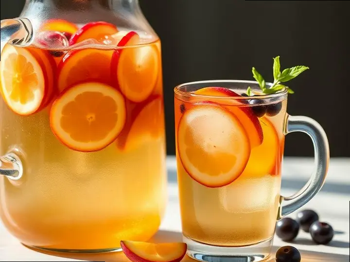 Charrua Lucuma Iced Tea — The finished dish