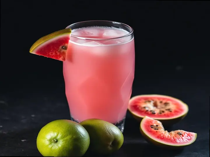 Ni-Vanuatu Guava Pressed Juice — The finished dish
