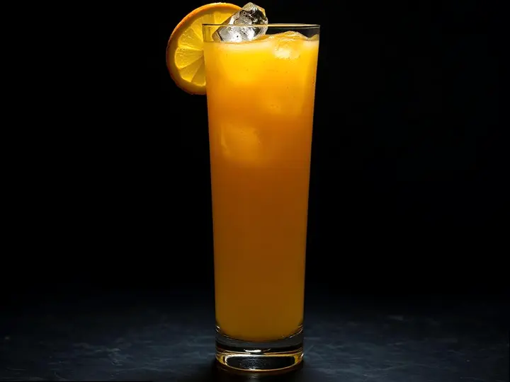 Kinh Yuzu Herb Spritz — The finished dish