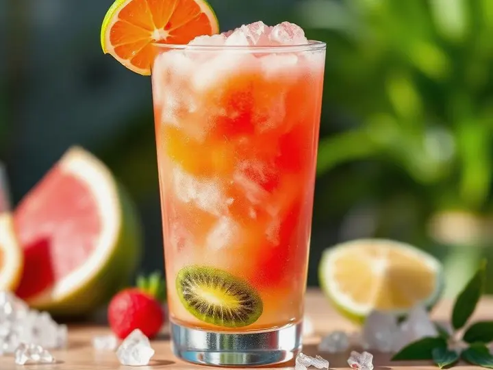 Shona Baobab Slushie — The finished dish